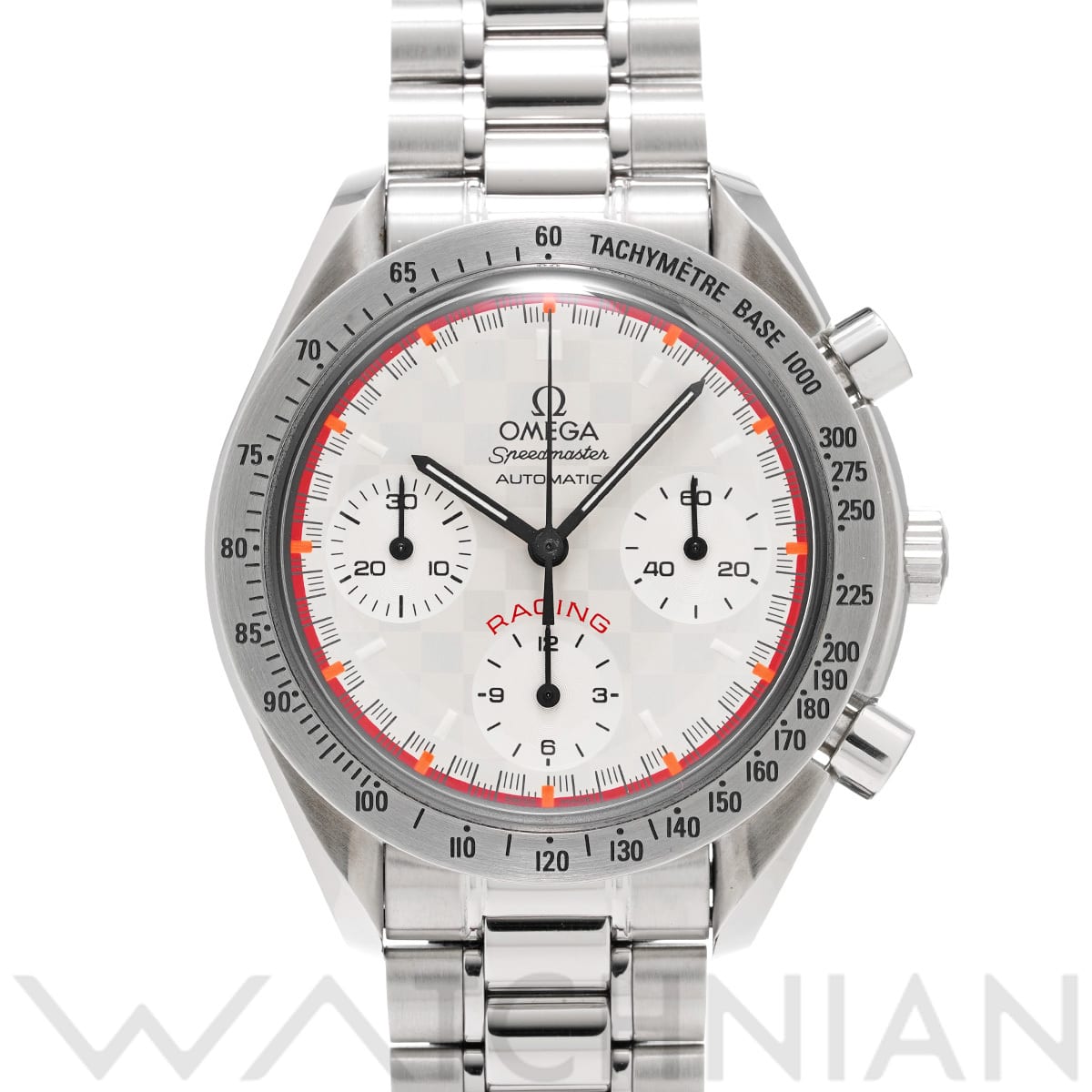オメガ スピードマスター レーシング ミハエル・シューマッハ 2000 3517.30 シルバー メンズ 時計 【中古】【wristwatch】