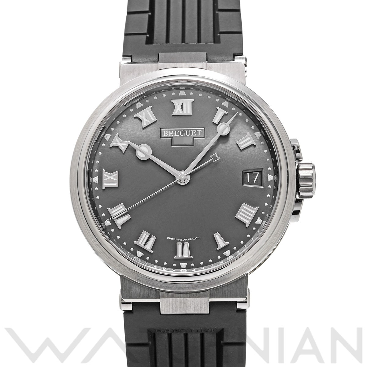 ブレゲ マリーン 5517 5517TI/G2/9ZU スレートグレー メンズ 時計 【中古】【wristwatch】