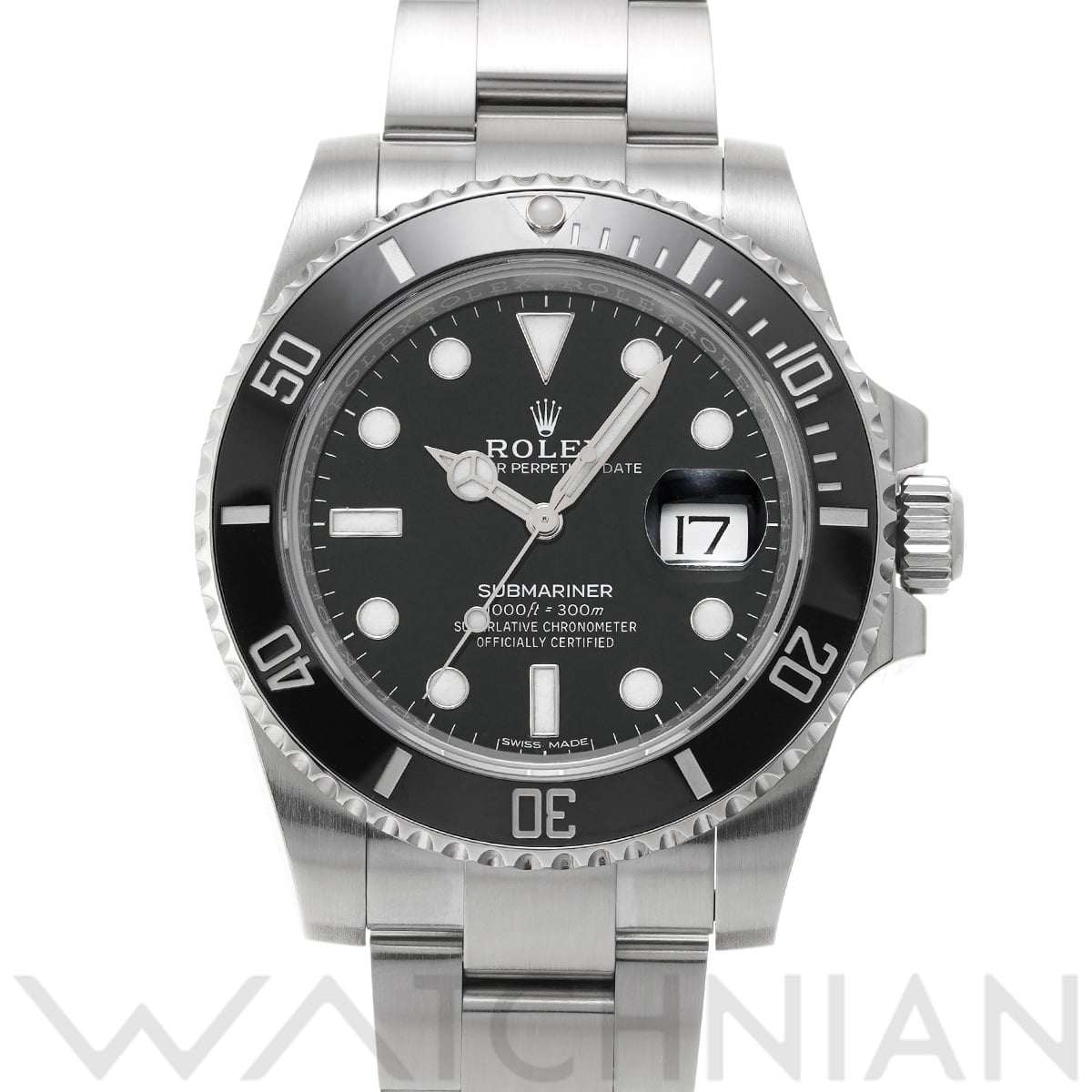 ロレックス サブマリーナ デイト 116610LN ブラック メンズ 時計 【中古】【wristwatch】