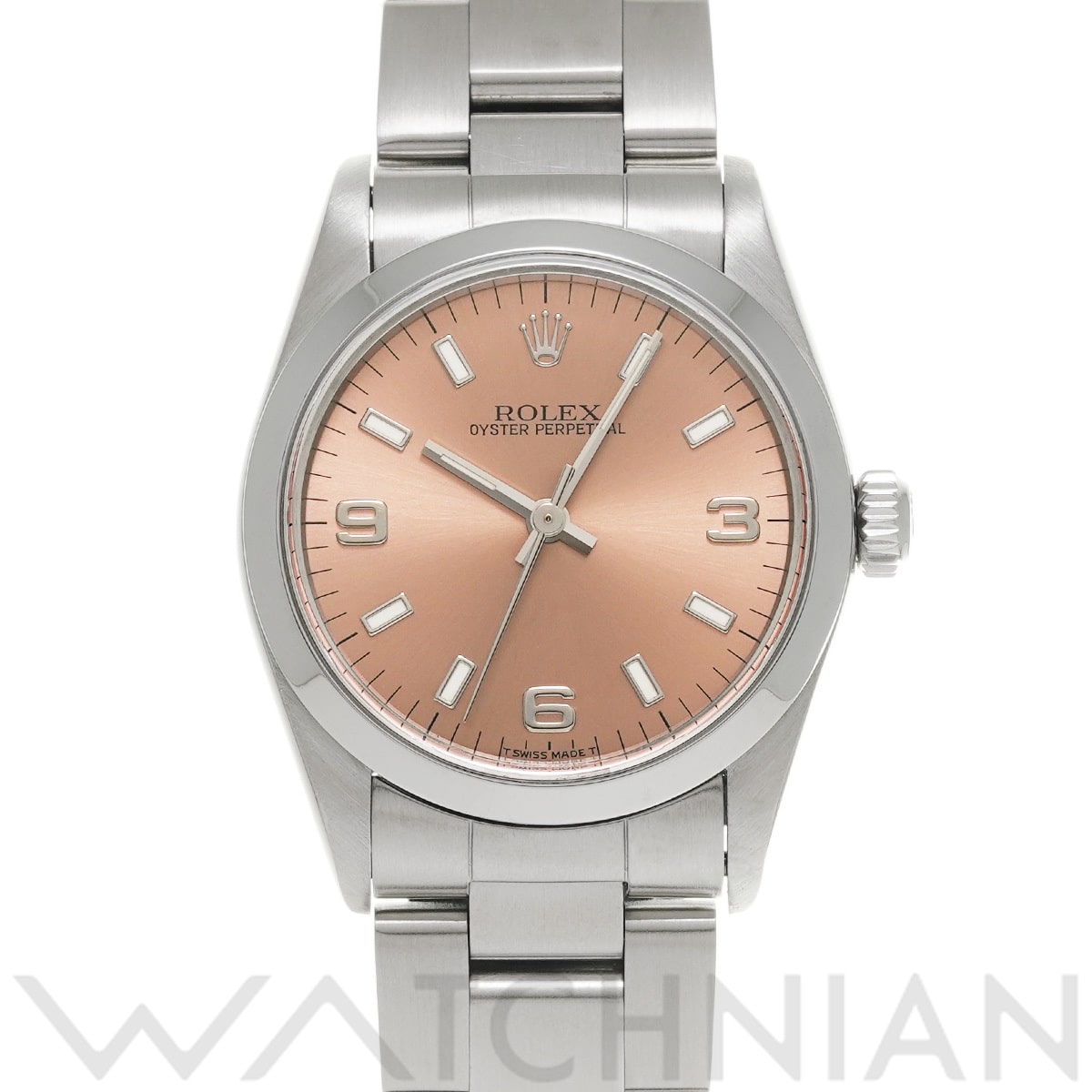 ロレックス オイスターパーペチュアル 67480 ピンク ユニセックス 時計 【中古】【wristwatch】