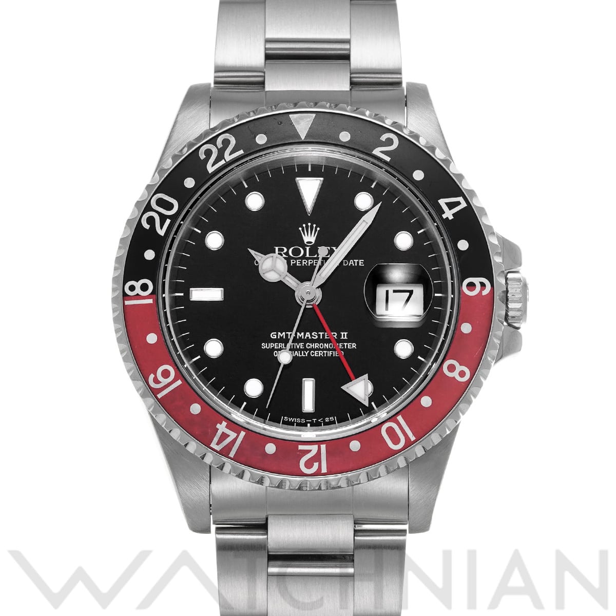 ロレックス GMTマスターII 16710 ブラック メンズ 時計 【中古】【wristwatch】