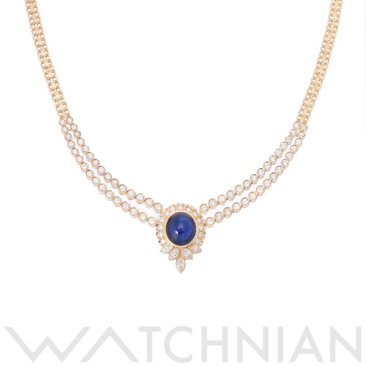ウノアエレ ヴィンテージ デザインネックレス ゴールド K18イエローゴールド YG レディース ジュエリー 【中古】【jewelry】