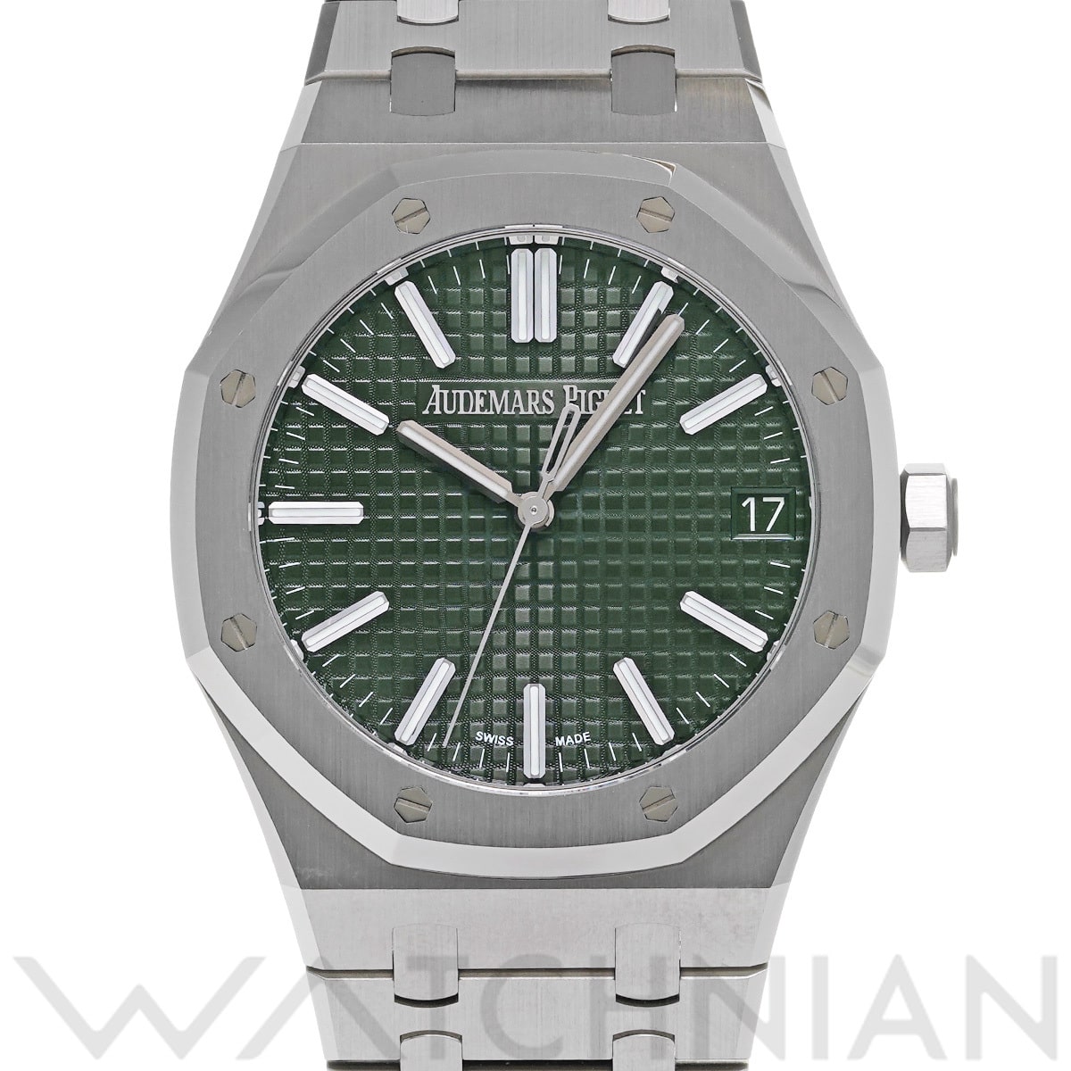 オーデマ ピゲ ロイヤルオーク オートマティック 15510ST.OO.1320ST.09 カーキ メンズ 時計 【中古】【wristwatch】