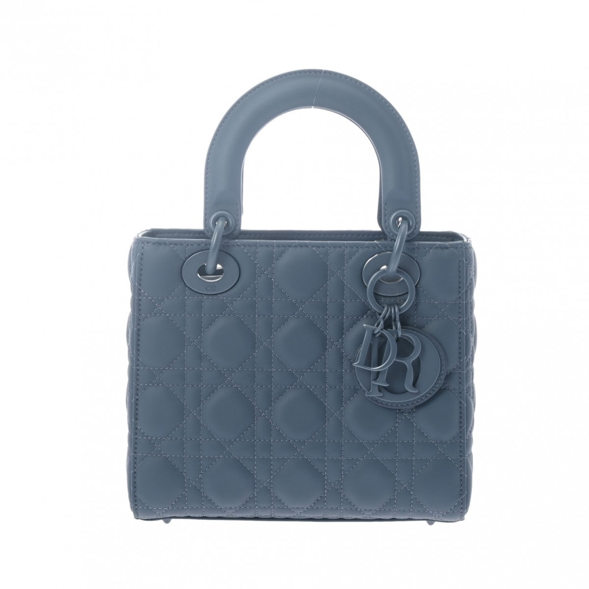 ディオール LADY DIOR MY ABCDIOR スモールバッグ 2WAY ウルトラマット ブルー M0538ILOI.M94B カーフスキン レディース バッグ 【中古】【bag】