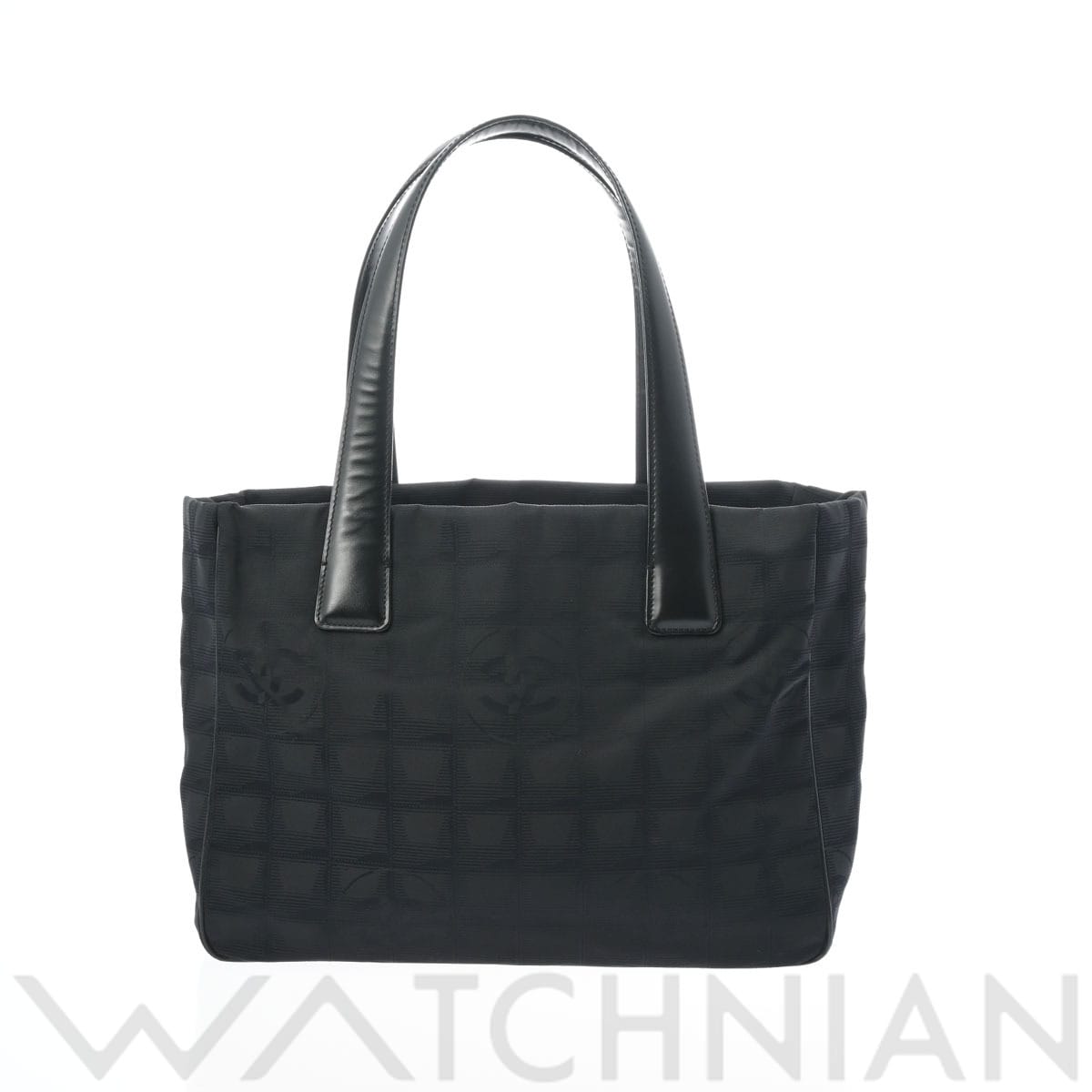 シャネル ニュートラベル トート PM ブラック A20457 ナイロン/レザー レディース バッグ 【中古】【bag】