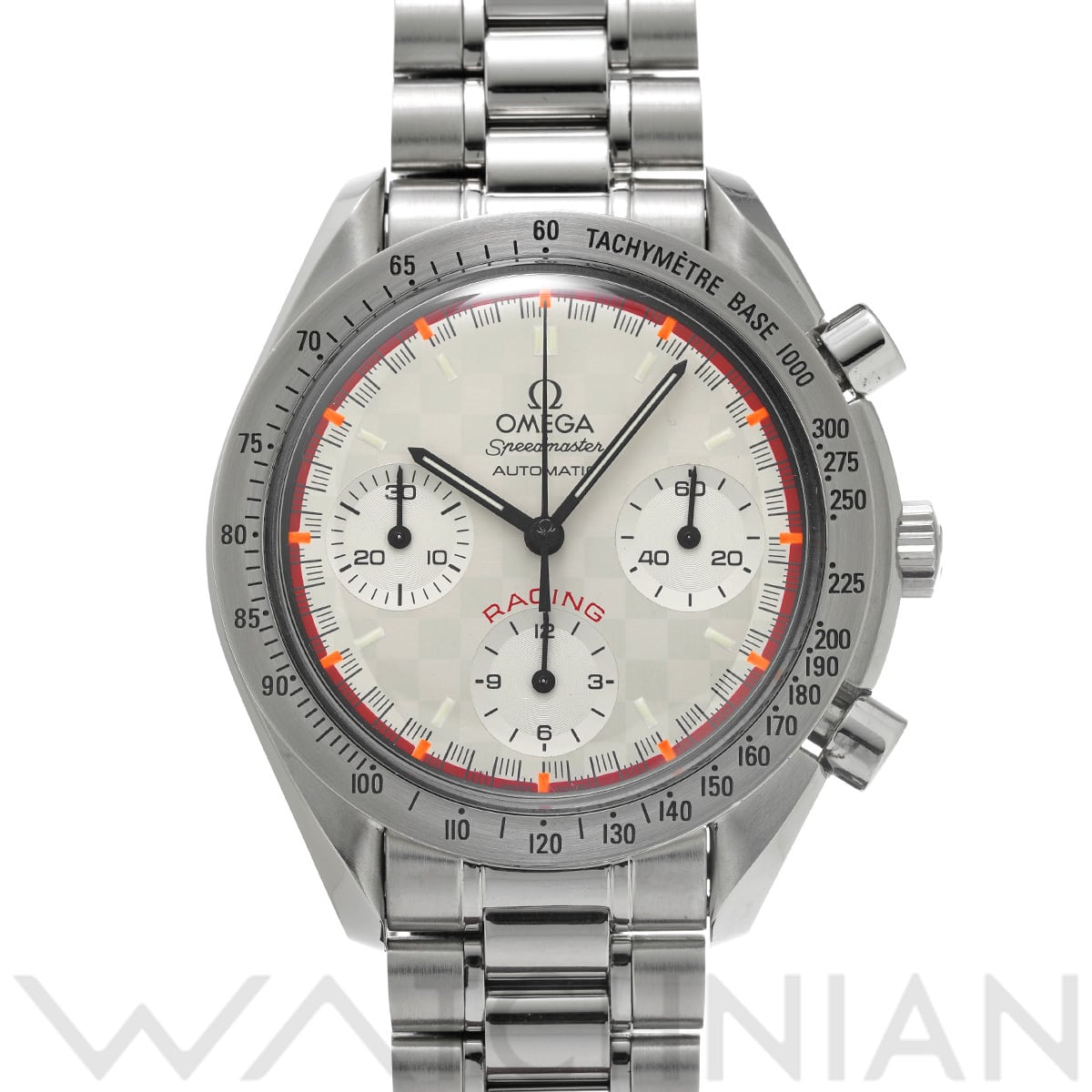 オメガ スピードマスター レーシング ミハエル・シューマッハ 2000 3517.30 シルバー メンズ 時計 【中古】【wristwatch】