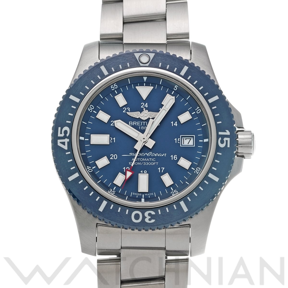 ブライトリング スーパーオーシャン 44 スペシャル Y1739316/C595 ブルー メンズ 時計 【中古】【wristwatch】