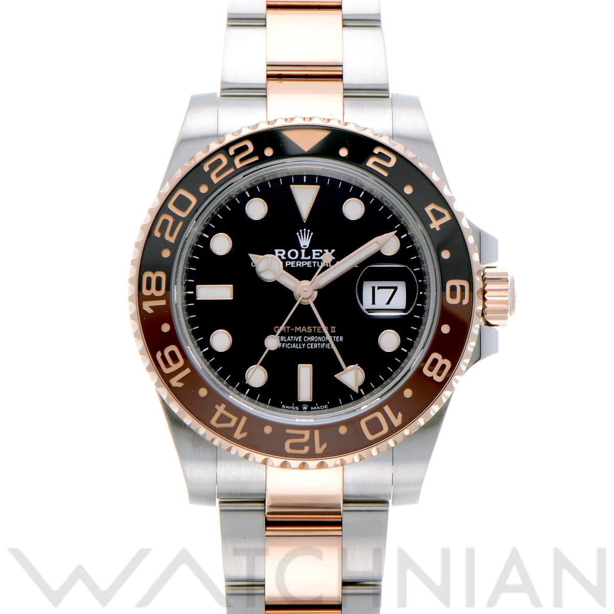 ロレックス GMTマスターII 126711CHNR ブラック メンズ 時計 【新品】【wristwatch】