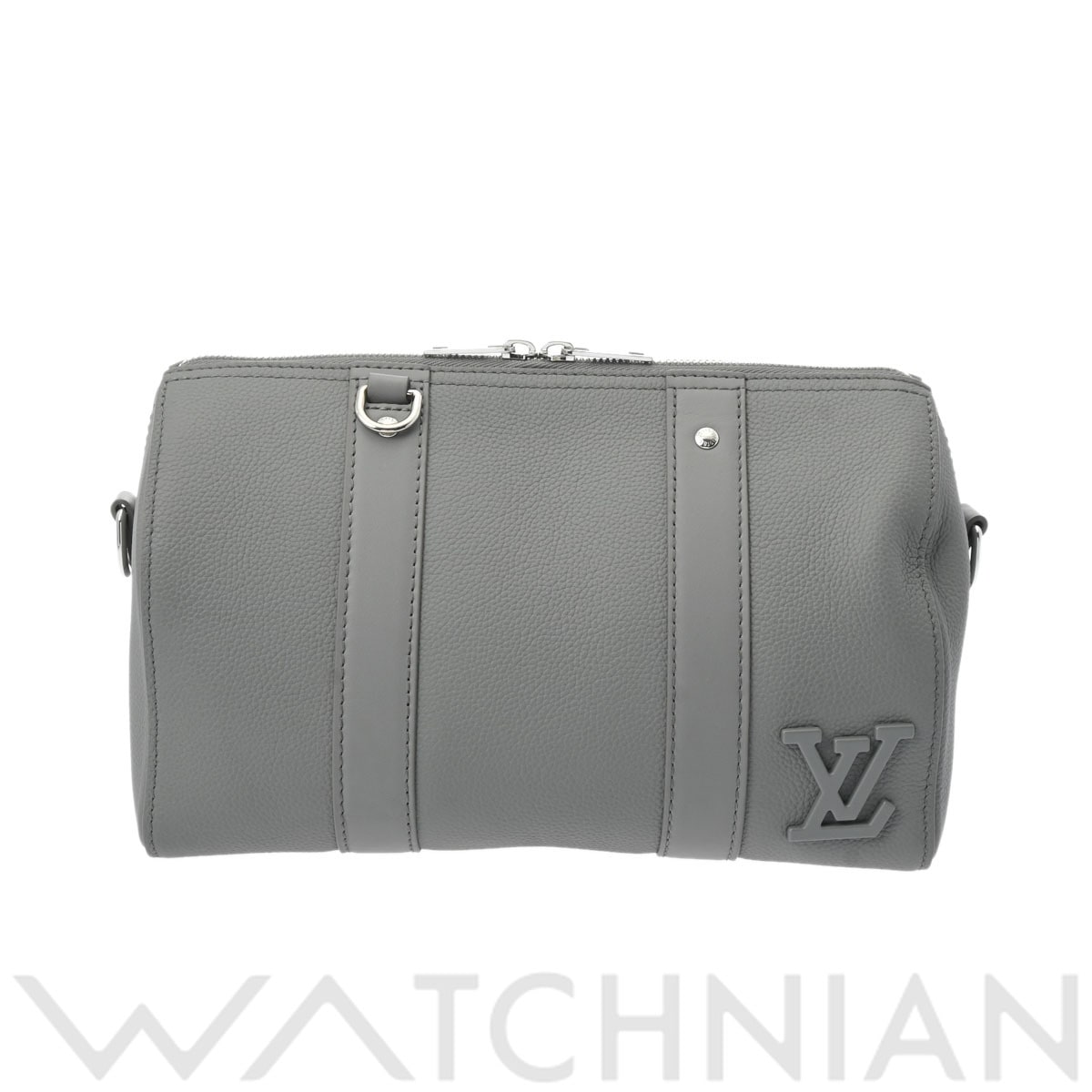 ルイ ヴィトン LVアエログラム シティキーポル グリ M59328 トリヨンレザー ユニセックス バッグ 【中古】【bag】