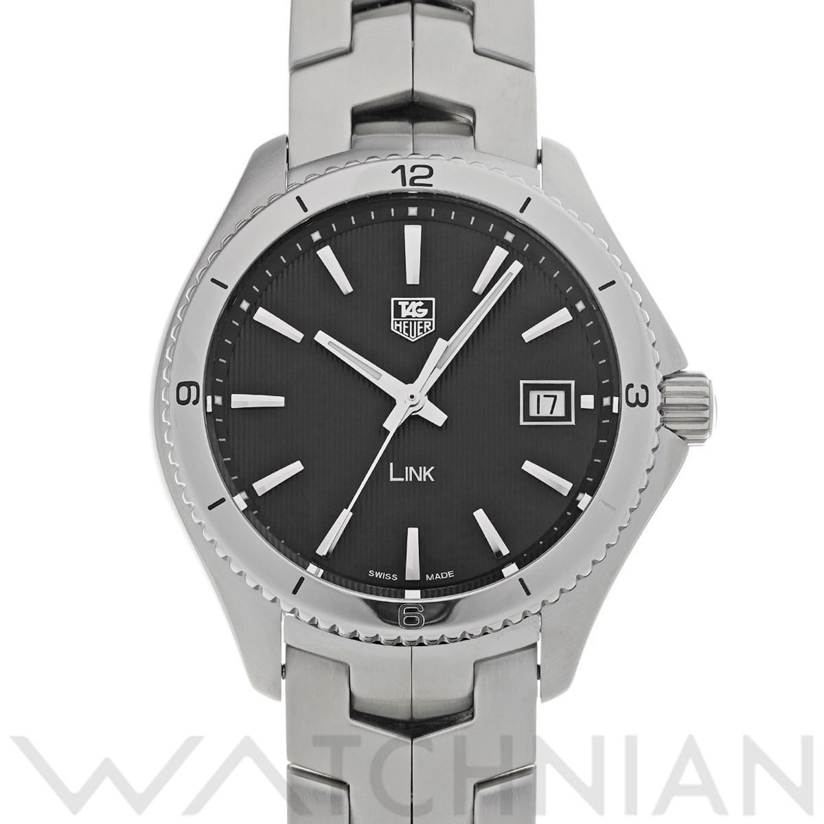 タグ ホイヤー リンク WAT1110.BA0950 ブラック メンズ 時計 【中古】【wristwatch】