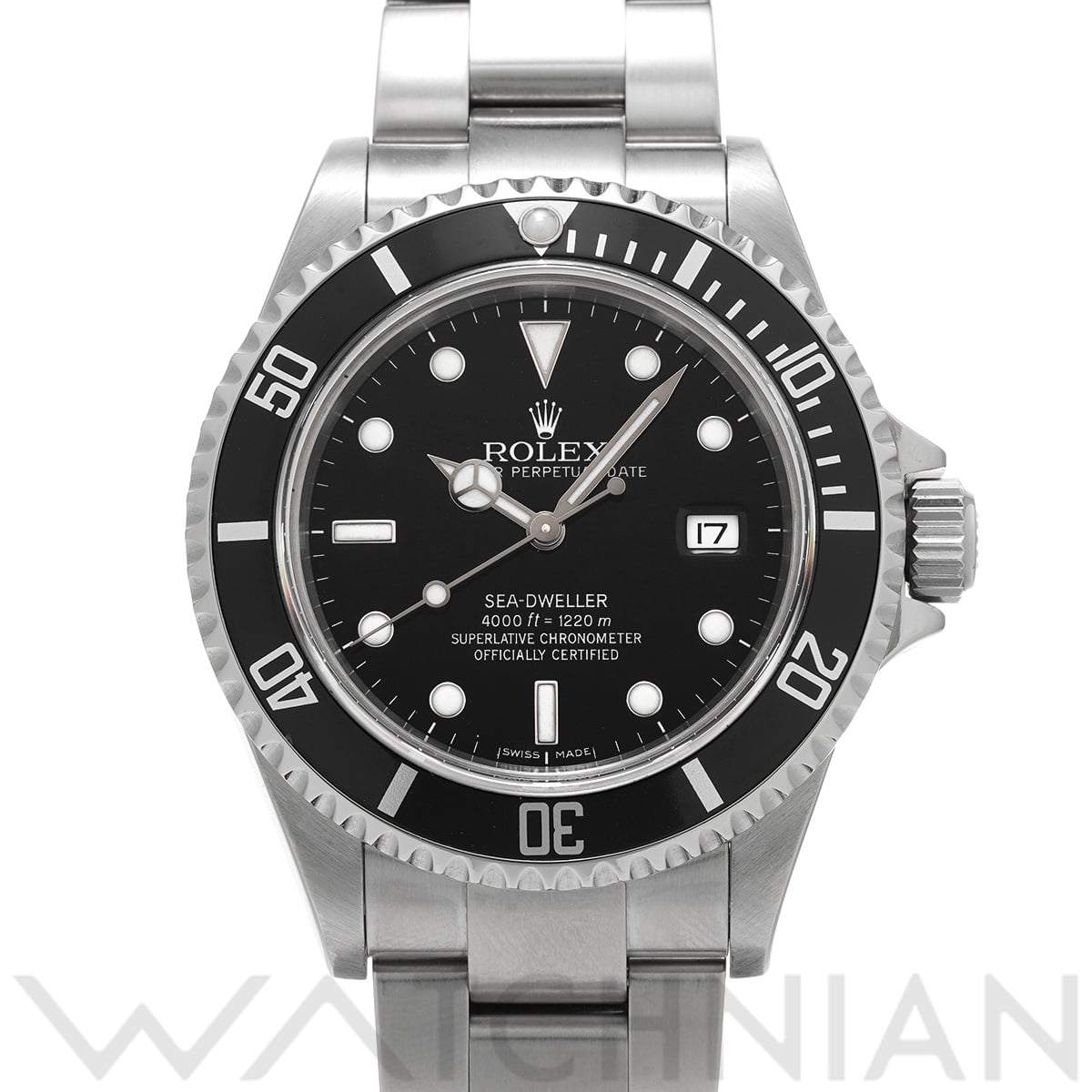 ロレックス シードゥエラー 16600 ブラック メンズ 時計 【中古】【wristwatch】