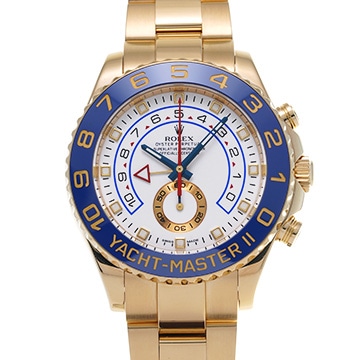 ロレックス ヨットマスターII 116688 ホワイト メンズ 時計 【中古】【wristwatch】