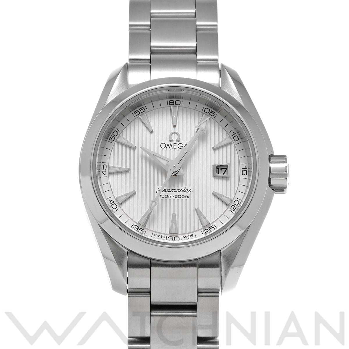 オメガ シーマスター アクアテラ クォーツ 231.10.30.61.02.001 シルバー レディース 時計 【中古】【wristwatch】