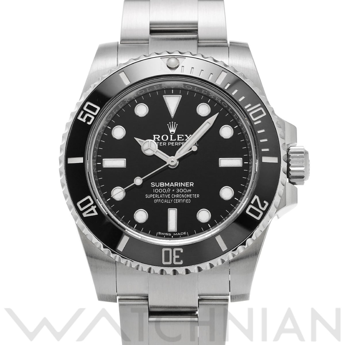 ロレックス サブマリーナ 114060 ブラック メンズ 時計 【中古】【wristwatch】
