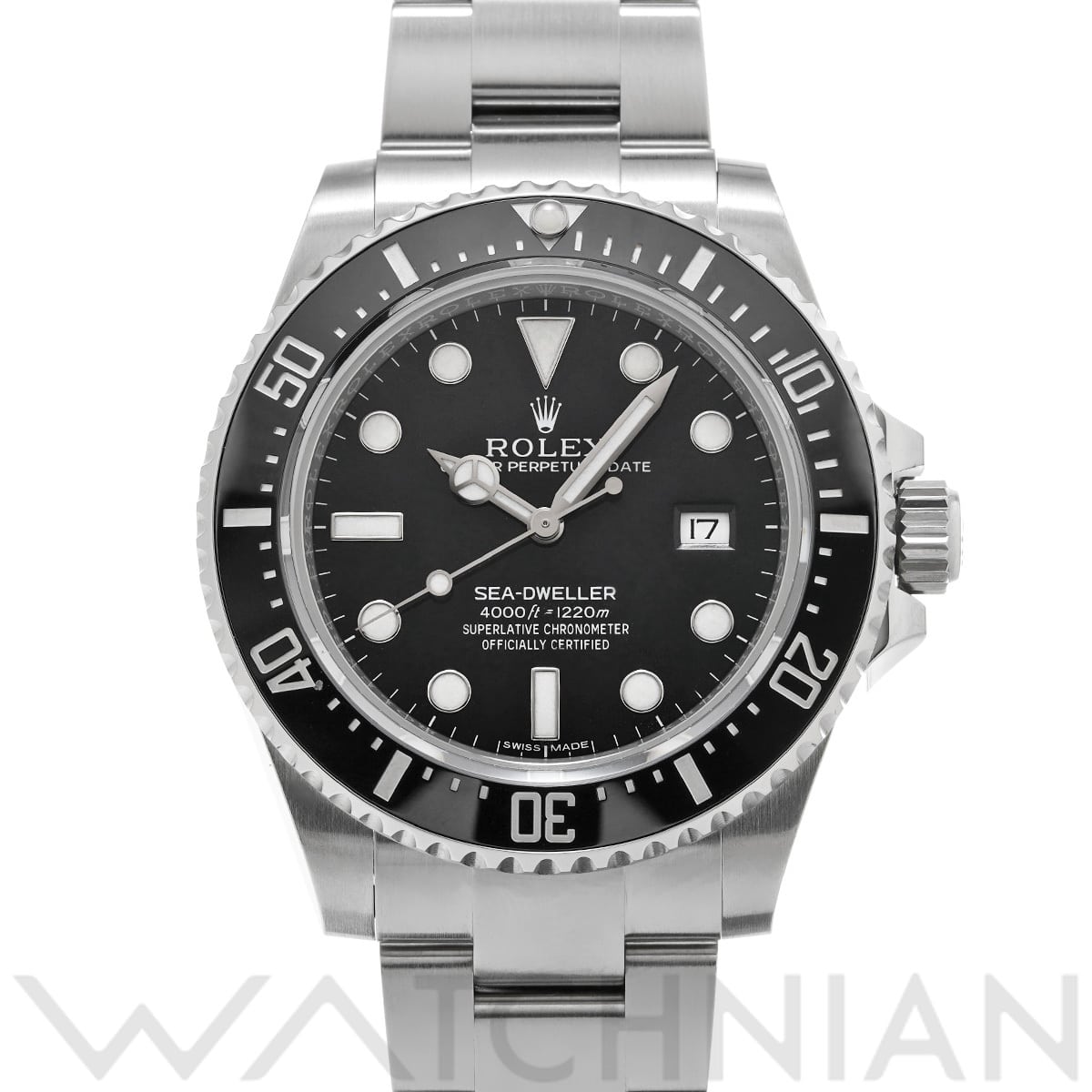 ロレックス シードゥエラー 4000 116600 ブラック メンズ 時計 【中古】【wristwatch】