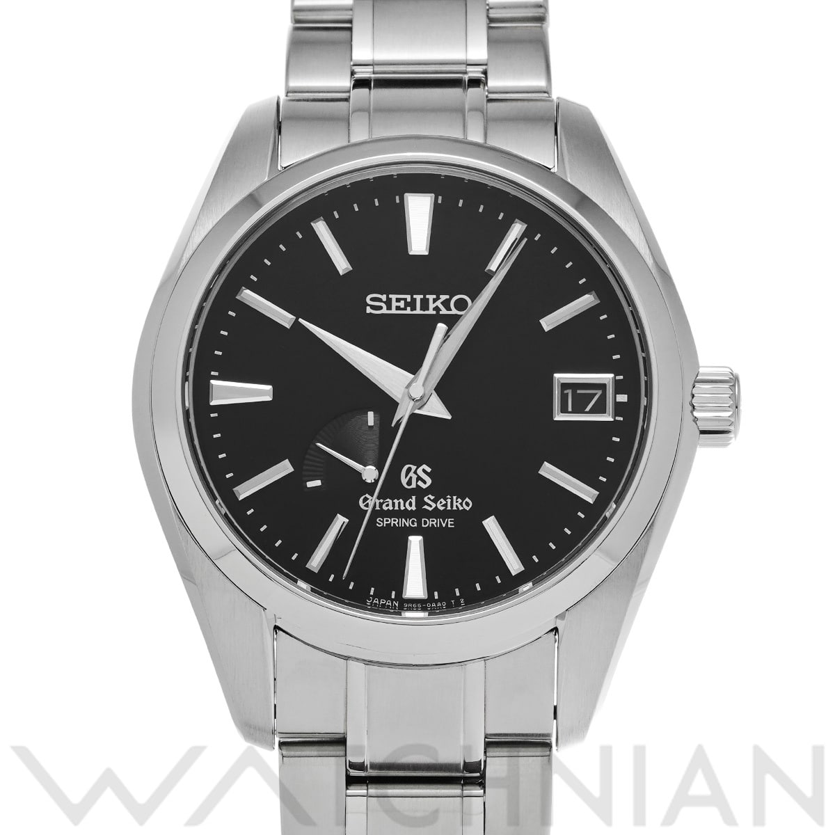 グランドセイコー スプリングドライブ SBGA003 ブラック メンズ 時計 【中古】【wristwatch】