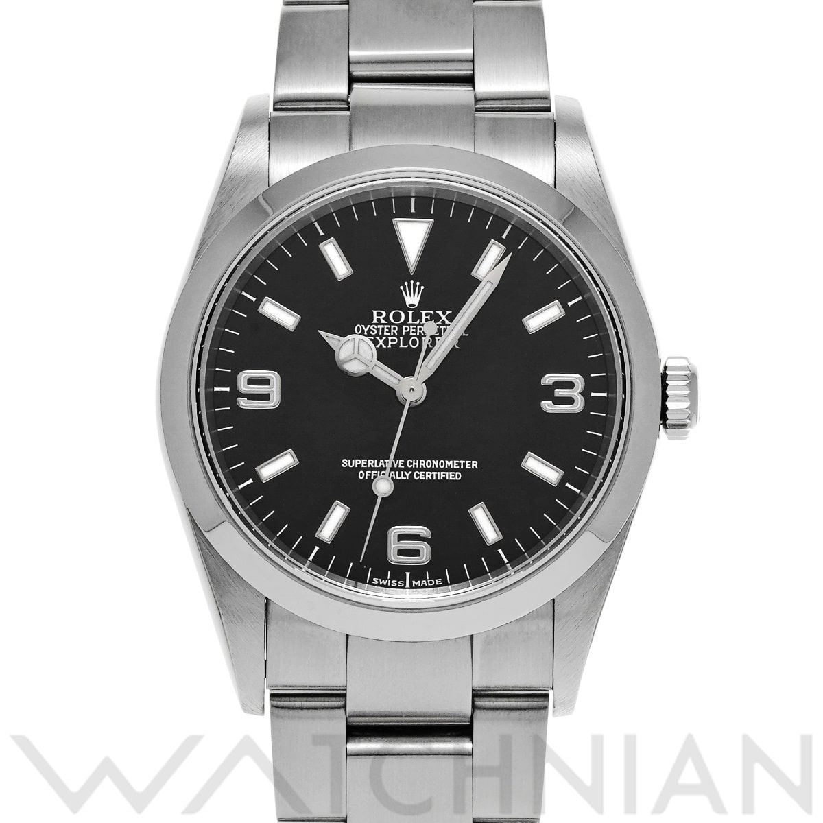 ロレックス エクスプローラー 114270 ブラック メンズ 時計 【中古】【wristwatch】