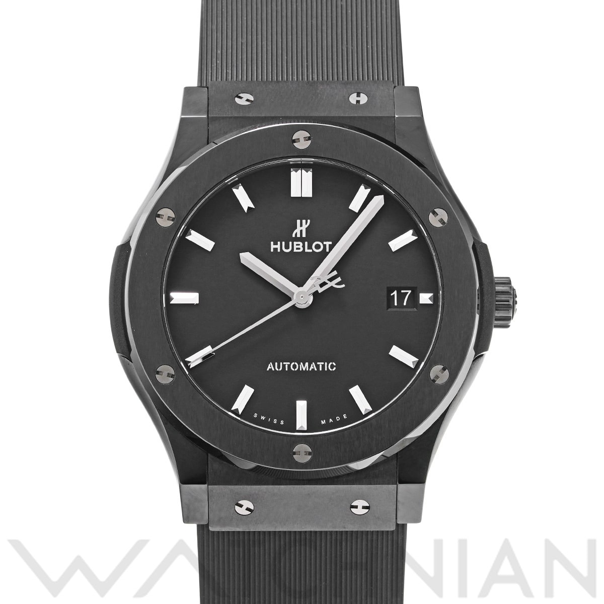 ウブロ クラシックフュージョン ブラックマジック 511.CM.1171.RX マットブラック メンズ 時計 【中古】【wristwatch】