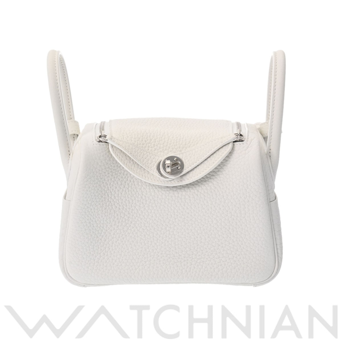 エルメス リンディ ミニ 2WAY ニューホワイト/パラジウム金具 トリヨンクレマンス レディース バッグ 【新品】【bag】