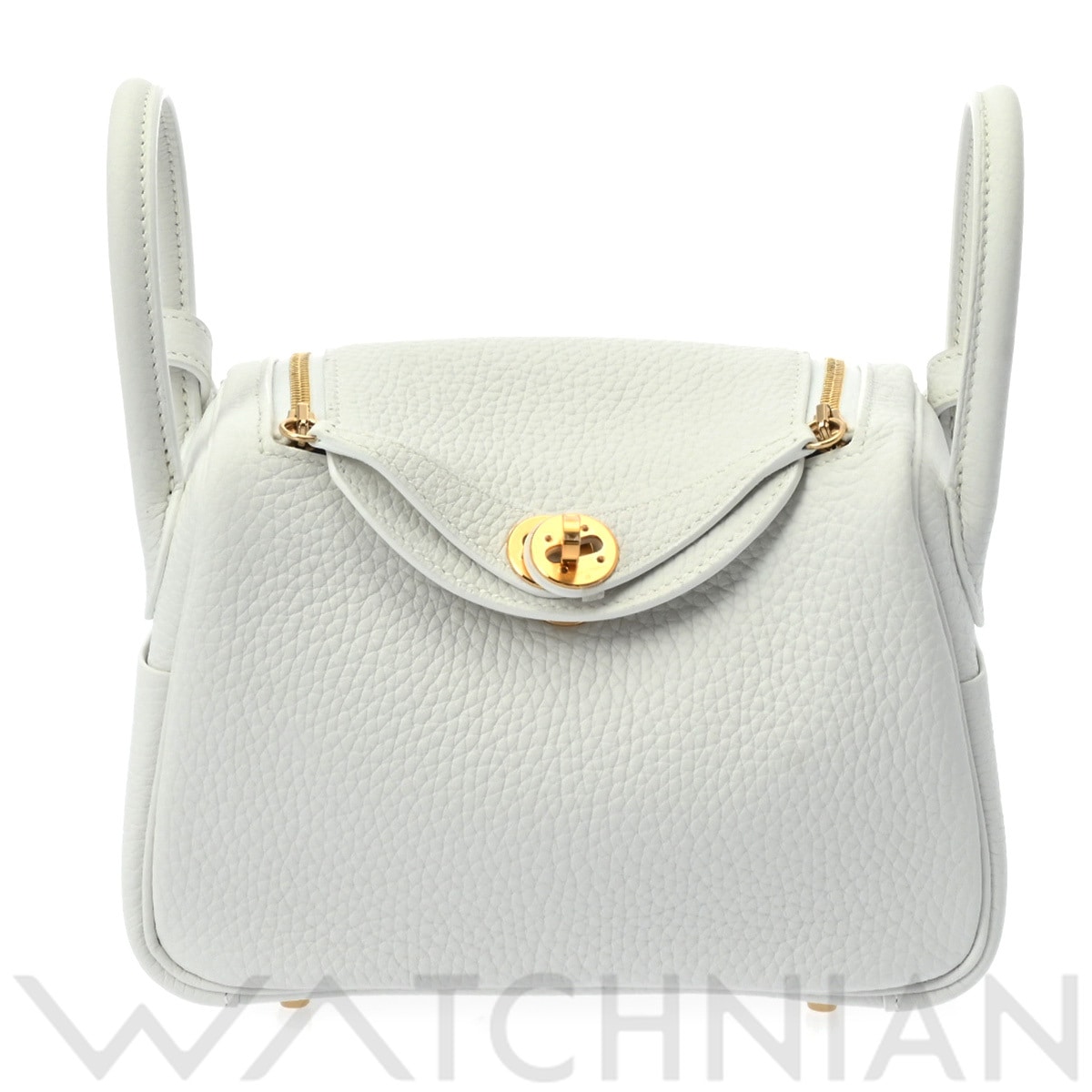 エルメス リンディ ミニ 2WAY ニューホワイト/ゴールド金具 トリヨンクレマンス レディース バッグ 【新品】【bag】