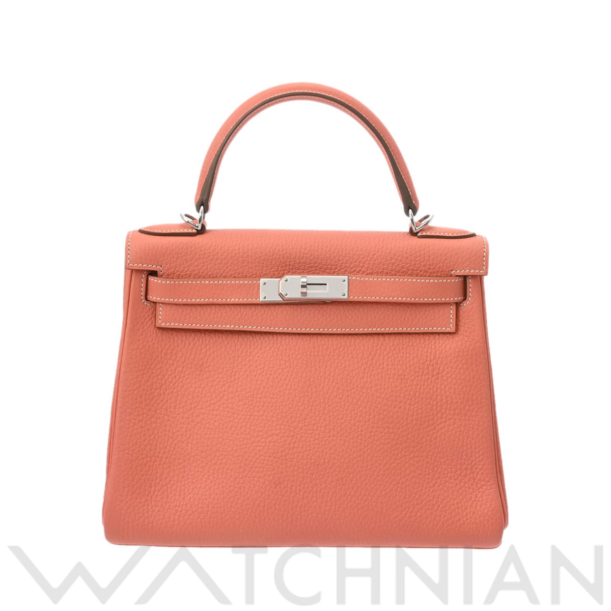 エルメス ケリー 28 内縫い クレヴェット トリヨンクレマンス レディース バッグ 【中古】【bag】