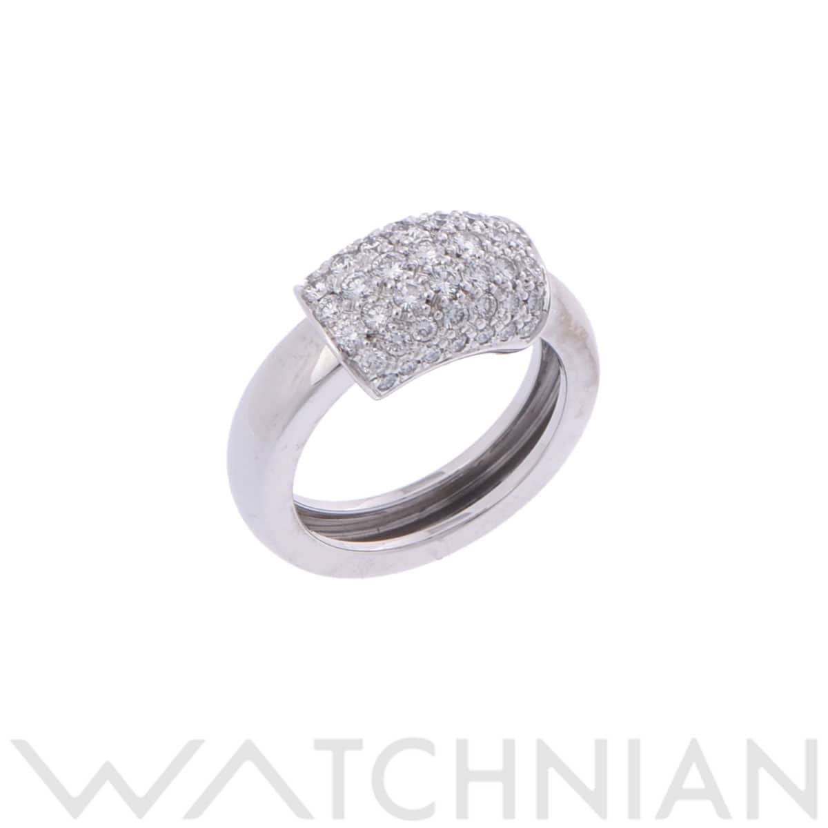 ピアジェ ダンサーリング SM #51 シルバー K18ホワイトゴールド WG レディース ジュエリー 【中古】【jewelry】