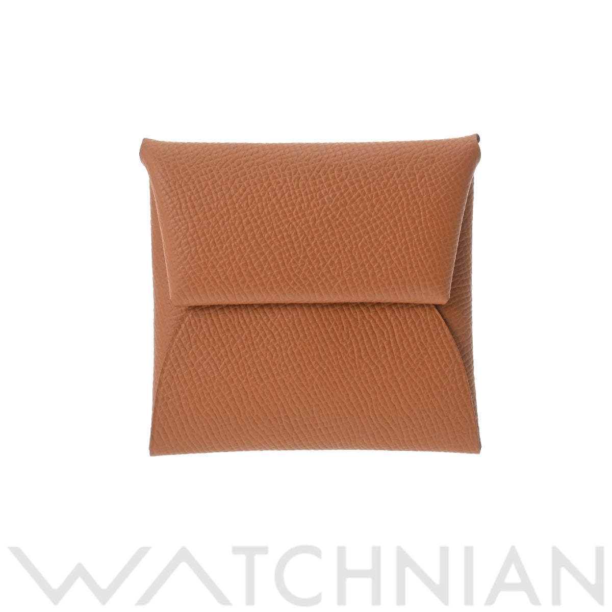 エルメス バスティア ゴールド ヴォーエプソン ユニセックス 財布 【未使用】【purse】