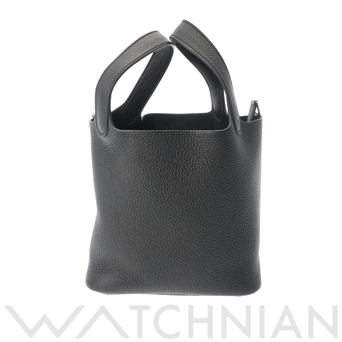 エルメス ピコタンロック PM  ブラック/パラジウム金具 トリヨンクレマンス レディース バッグ 【未使用】【bag】