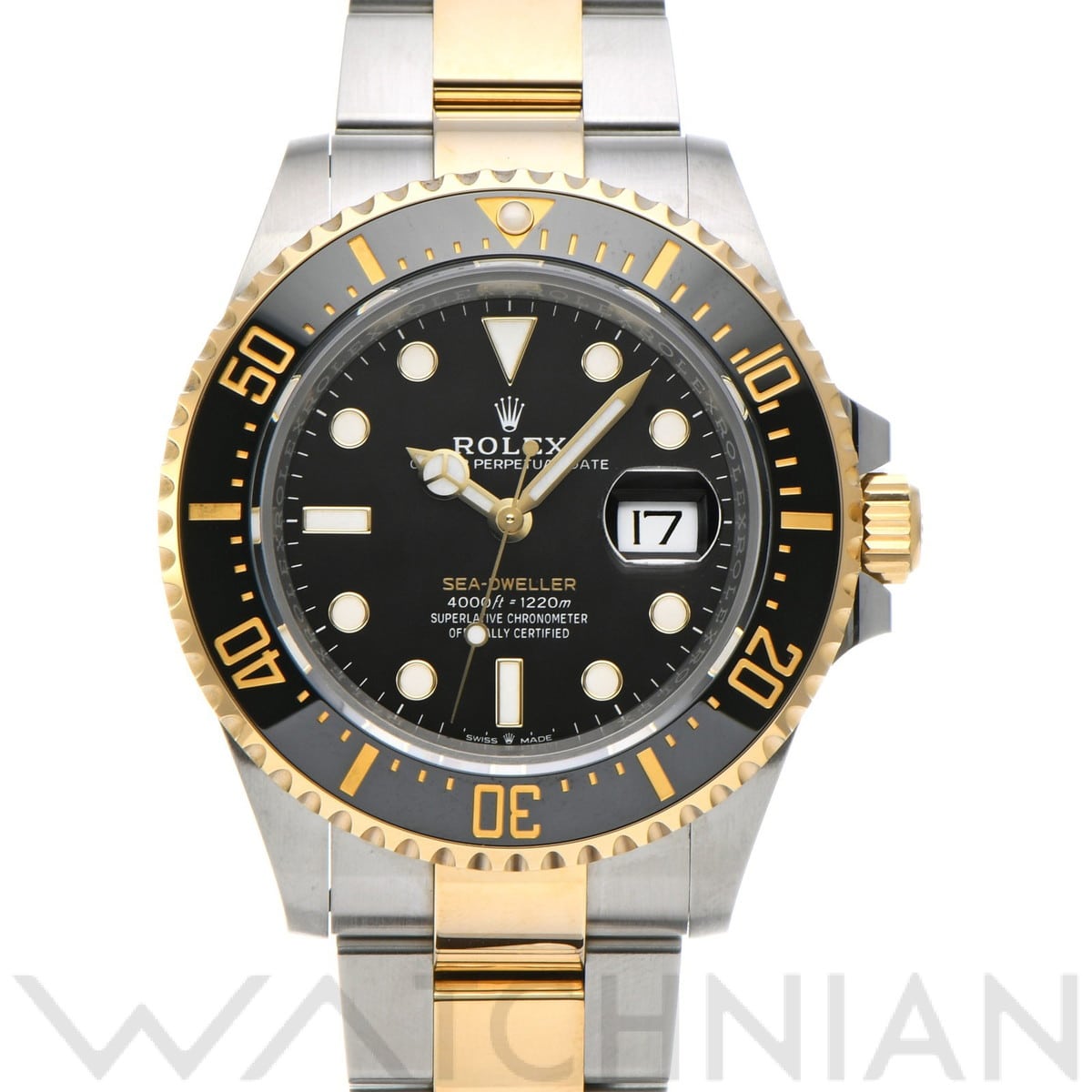 ロレックス シードゥエラー 126603 ブラック メンズ 時計 【中古】【wristwatch】