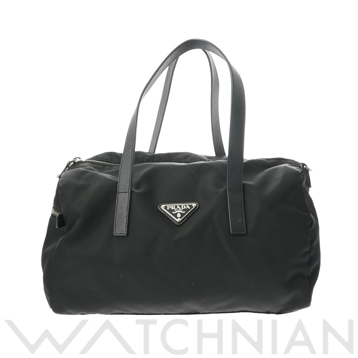 プラダ 2WAYトートバッグ ブラック ナイロン メンズ バッグ 【中古】【bag】