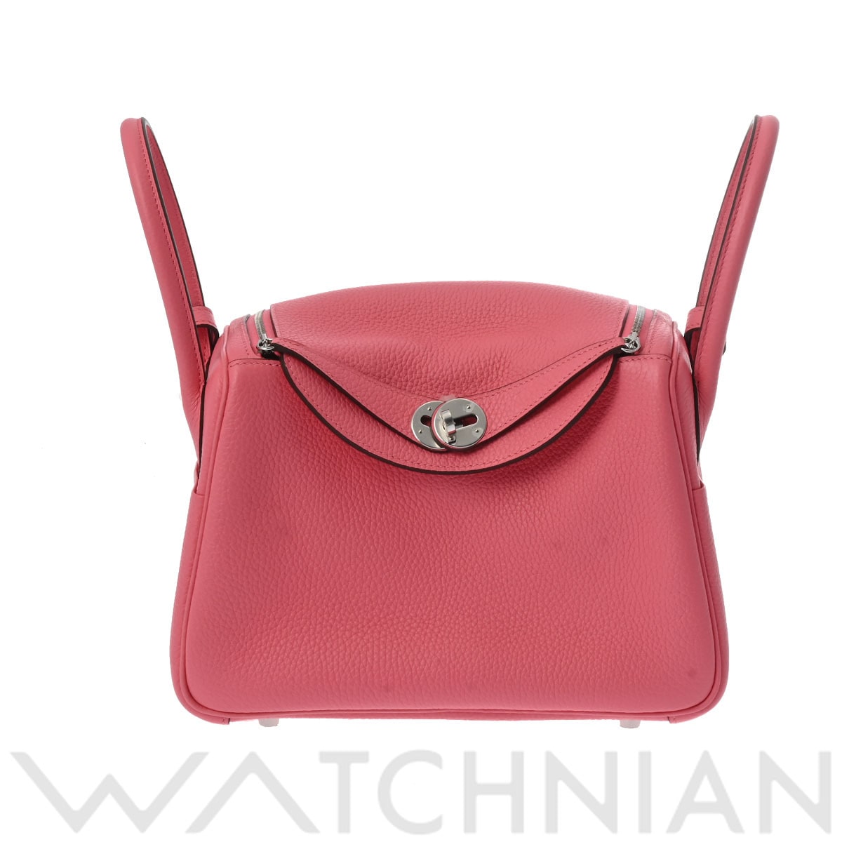 エルメス リンディ 26 ローズアザレ/パラジウム金具 トリヨンクレマンス レディース バッグ 【未使用】【bag】