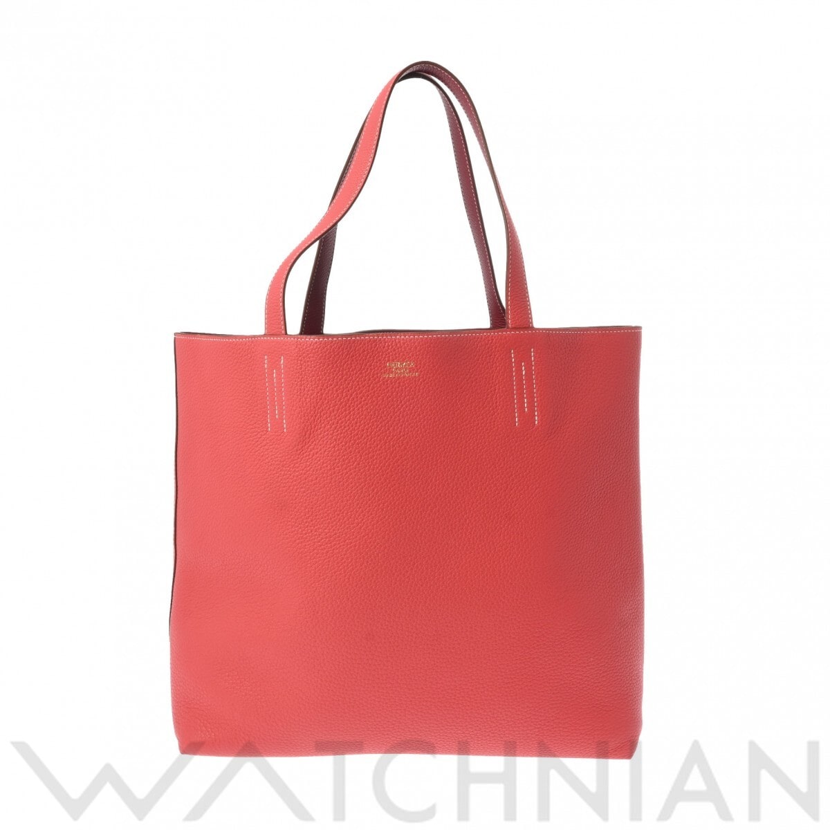 エルメス ドゥブルセンス 45 トスカ/ブーゲンビリア トリヨンクレマンス ユニセックス バッグ 【中古】【bag】
