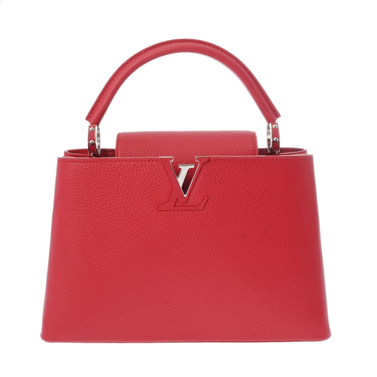 ルイ ヴィトン カプシーヌ MM パルナセア コクリコ M94631 トリヨンレザー レディース バッグ 【中古】【bag】