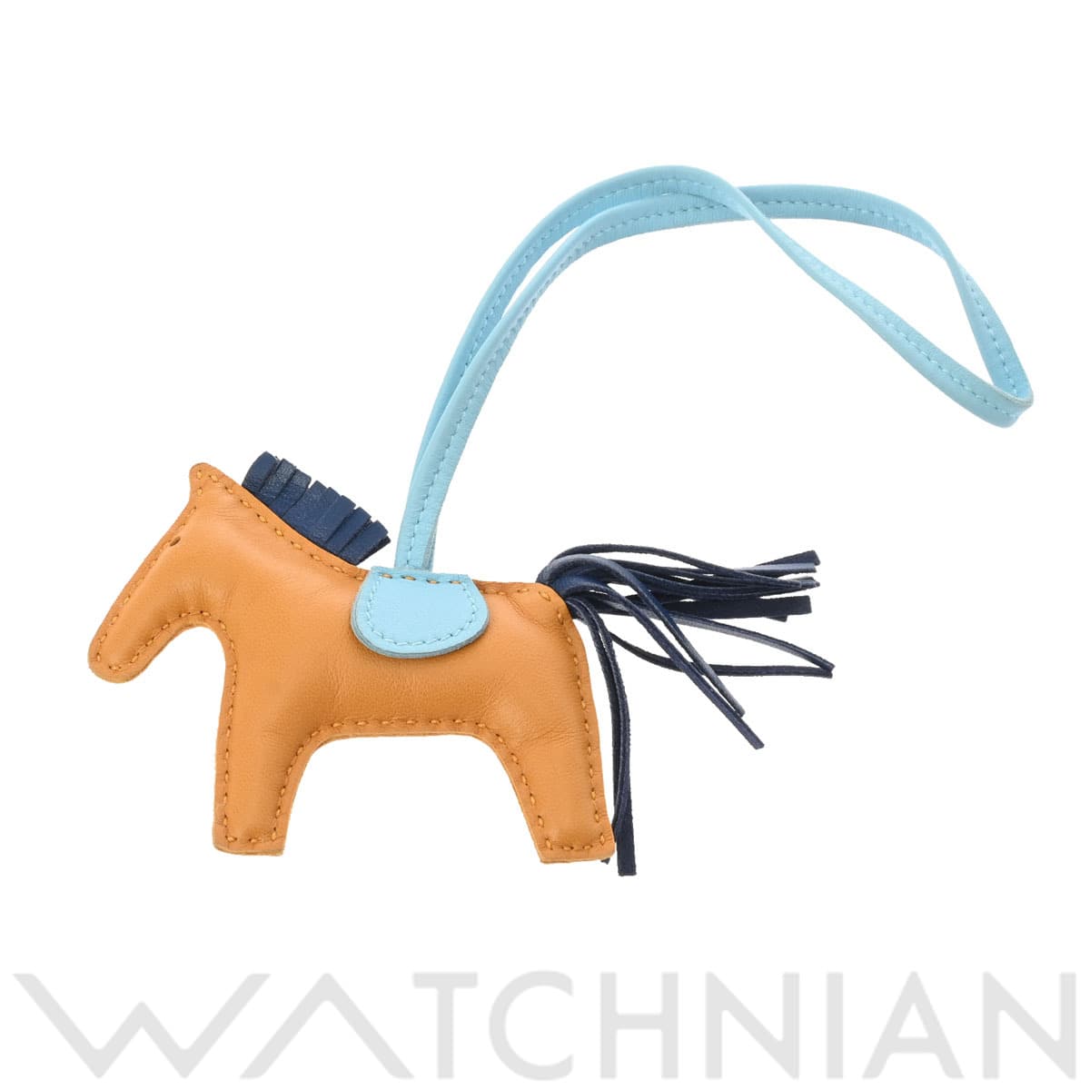 エルメス ロデオ PM ナチュラルブトンドール/ブルーサフィール アニョーミロ ユニセックス 【中古】【other】