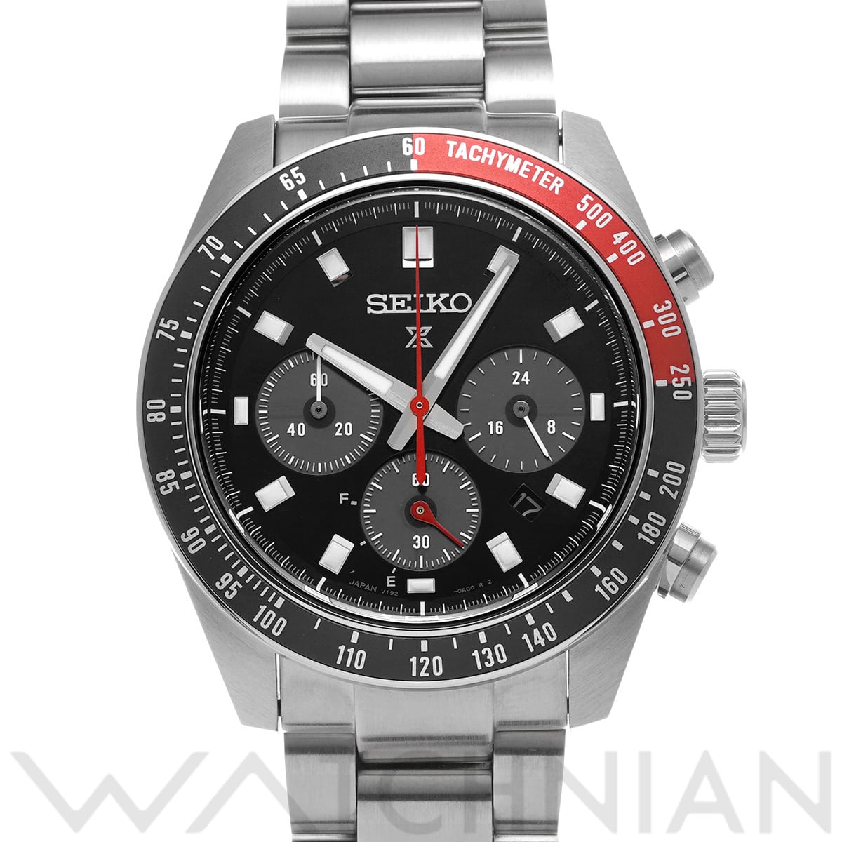 セイコー プロスペックス スピードタイマー SBDL099 ブラック メンズ 時計 【中古】【wristwatch】