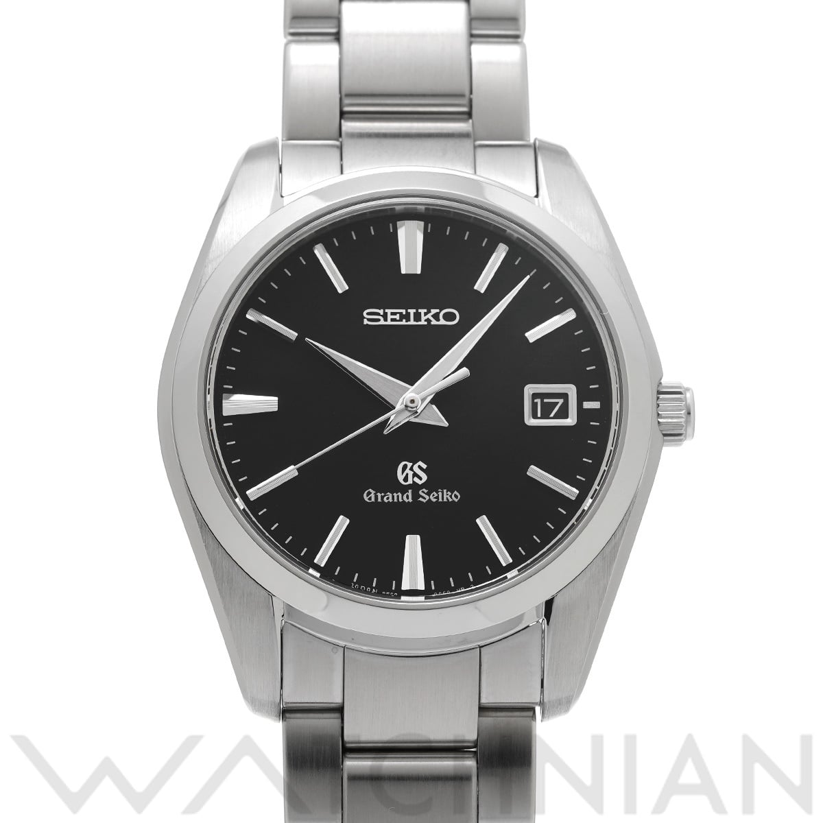 グランドセイコー ヘリテージコレクション クォーツ SBGX061 ブラック メンズ 時計 【中古】【wristwatch】