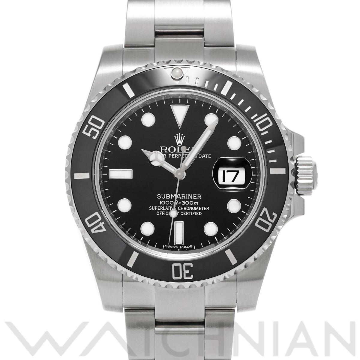 ロレックス サブマリーナ デイト 116610LN ブラック メンズ 時計 【中古】【wristwatch】