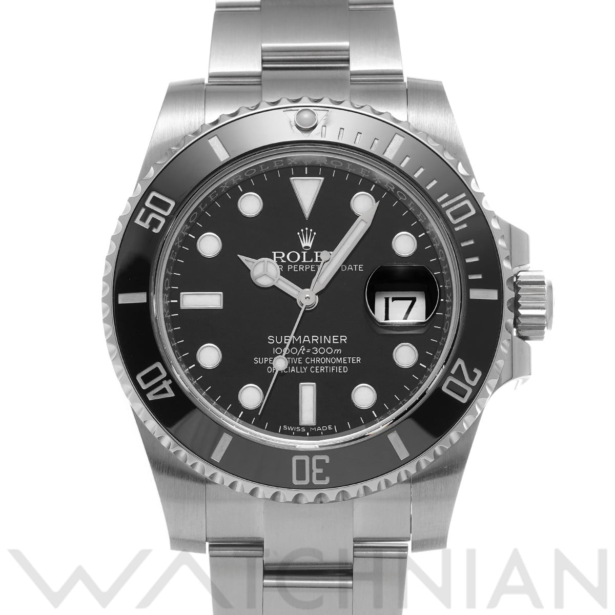 ロレックス サブマリーナ デイト 116610LN ブラック メンズ 時計 【中古】【wristwatch】