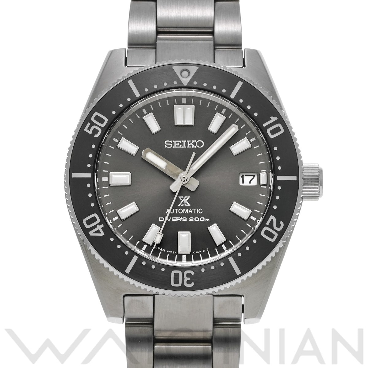 セイコー プロスペックス ダイバー メカニカル SBDC101 グレー メンズ 時計 【中古】【wristwatch】