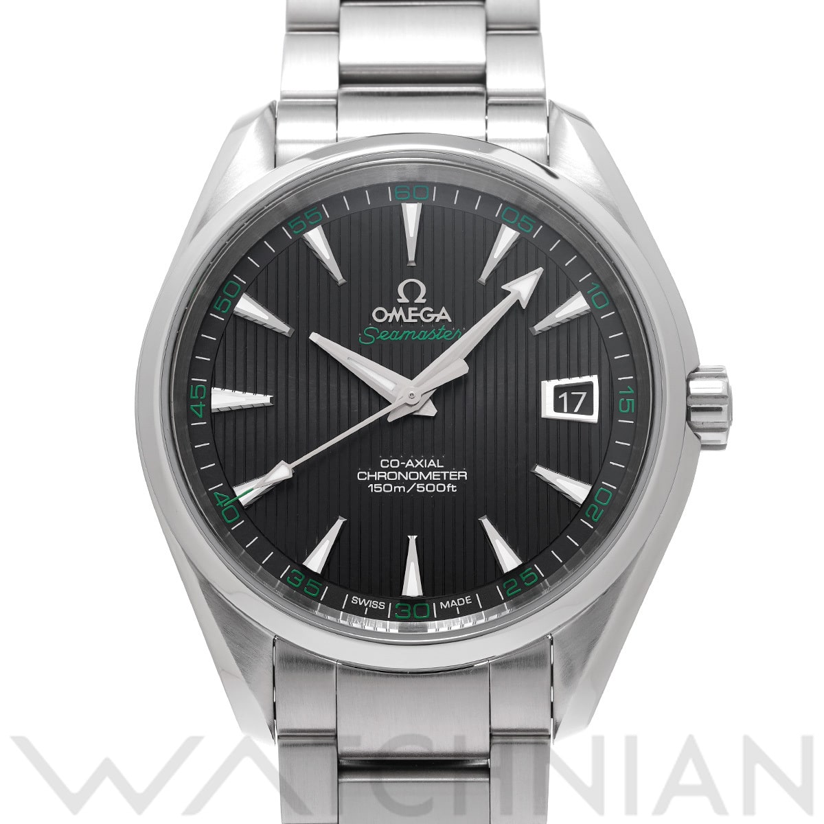 オメガ シーマスター アクアテラ コーアクシャル 231.10.42.21.01.001 ブラック メンズ 時計 【中古】【wristwatch】