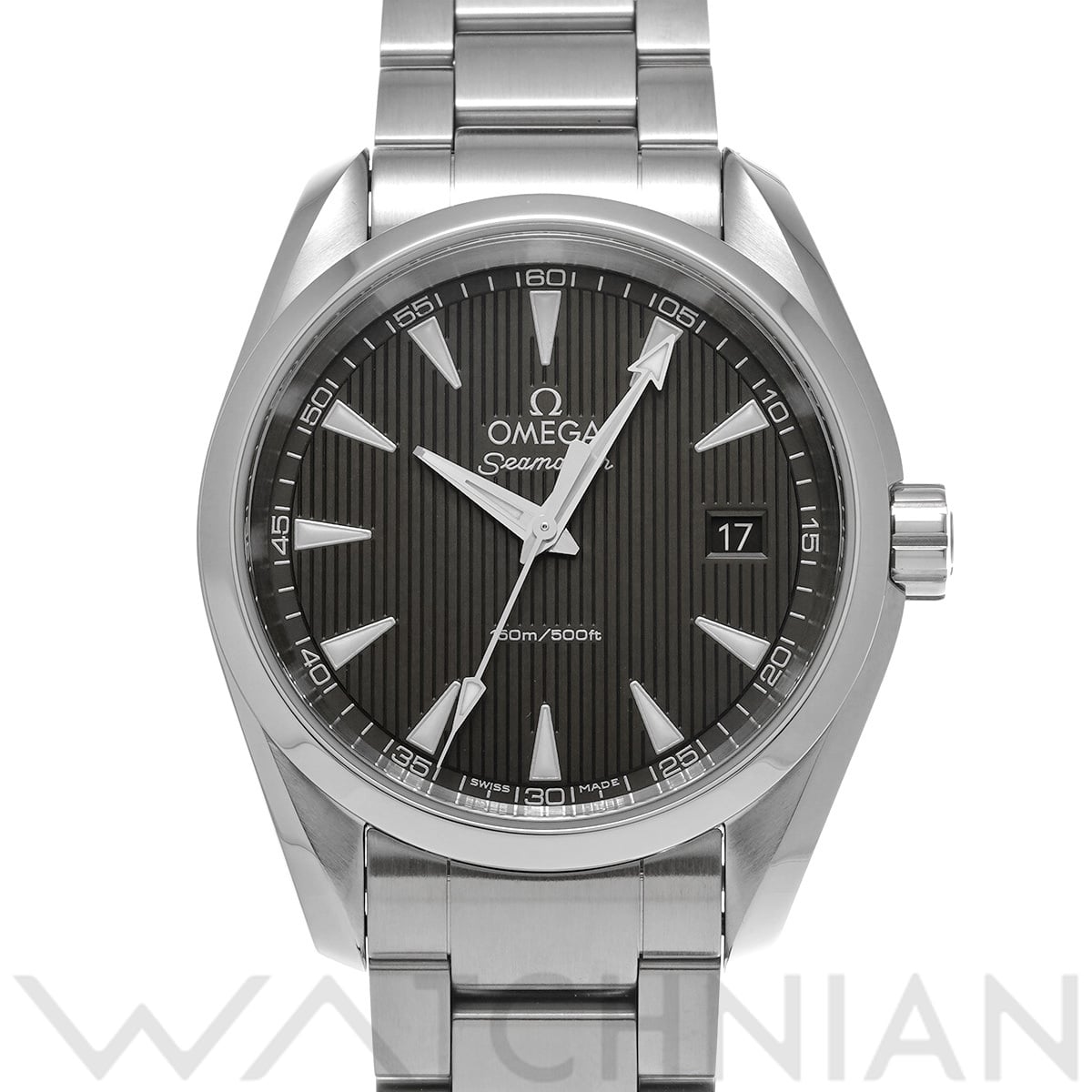 オメガ シーマスター アクアテラ クォーツ 231.10.39.60.06.001 グレー メンズ 時計 【中古】【wristwatch】