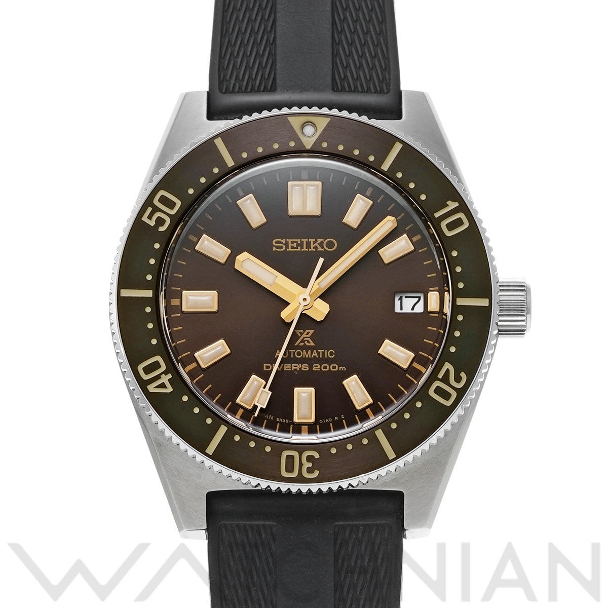 セイコー プロスペックス ダイバースキューバ メカニカル SBDC105 ブラウン メンズ 時計 【中古】【wristwatch】