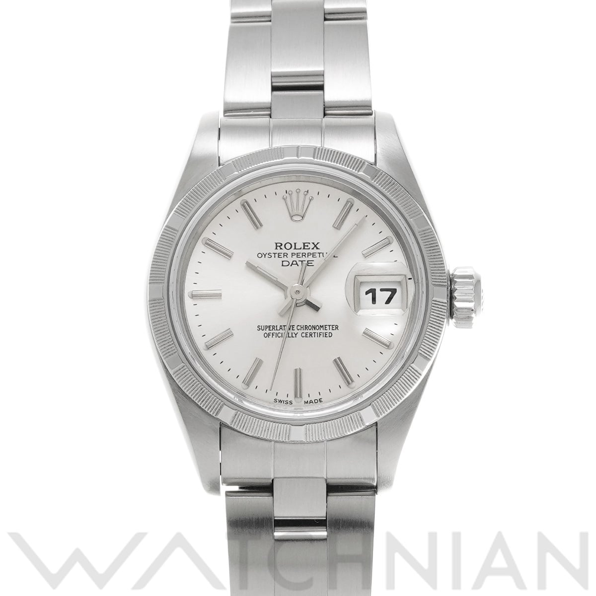 ロレックス オイスターパーペチュアル デイト  79190 シルバー レディース 時計 【中古】【wristwatch】