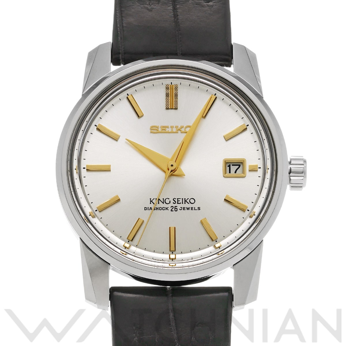 セイコー キングセイコー KSK 1965 復刻デザイン限定モデル SJE087J1 シルバー メンズ 時計 【中古】【wristwatch】