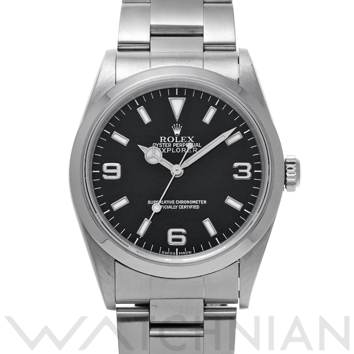 ロレックス エクスプローラー 14270 ブラック メンズ 時計 【中古】【wristwatch】