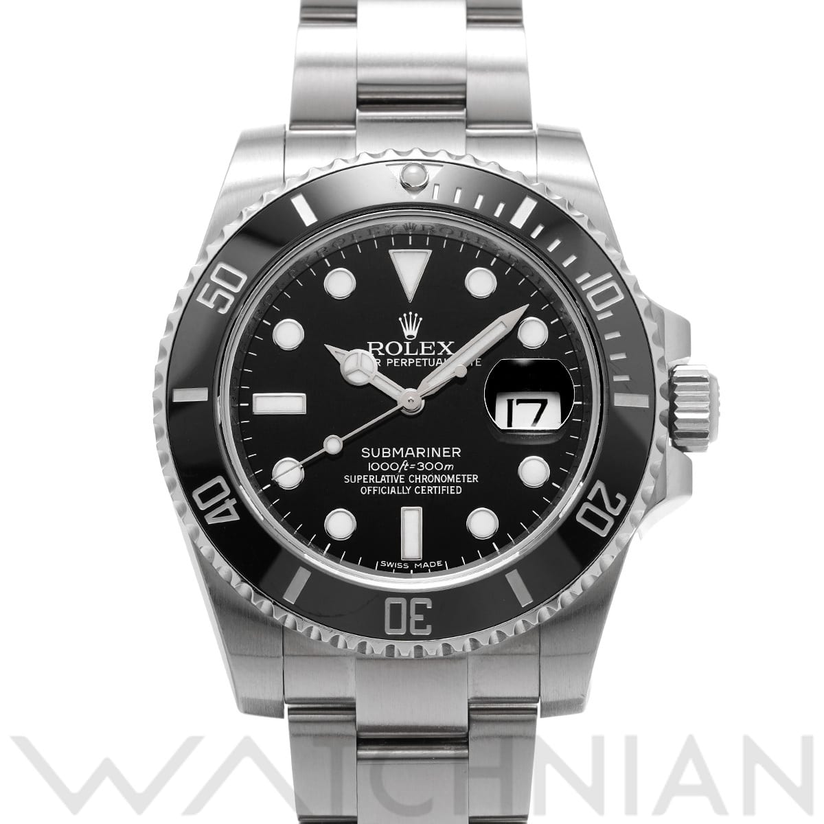 ロレックス サブマリーナ デイト 116610LN ブラック メンズ 時計 【中古】【wristwatch】