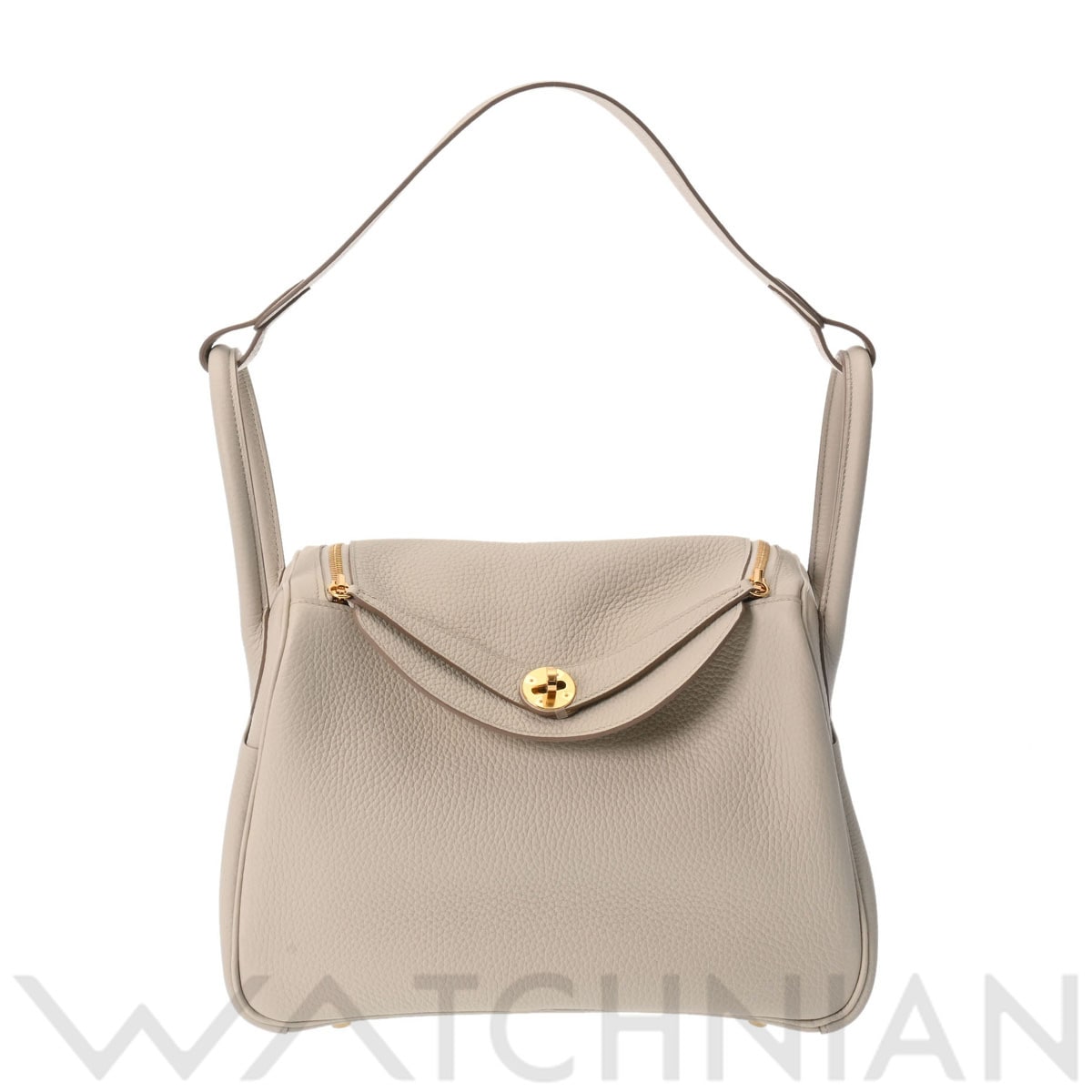エルメス リンディ 30 ベトン/ゴールド金具 トリヨンクレマンス レディース バッグ 【新品】【bag】