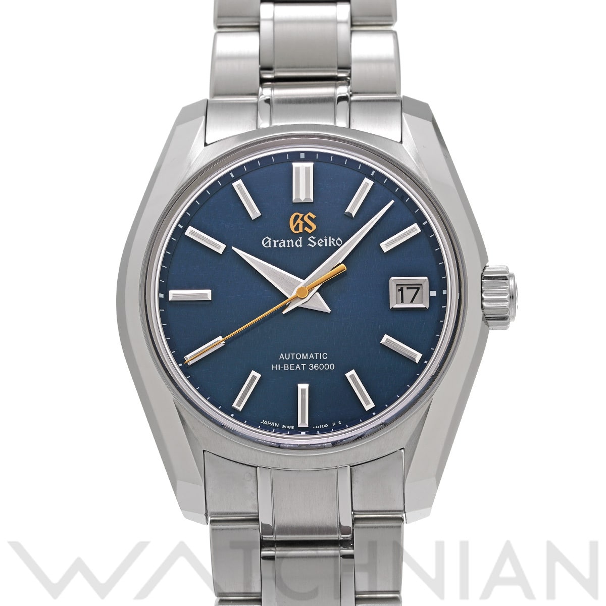 グランドセイコー ヘリテージコレクション メカニカル ハイビート36000 SBGH273 ブルー メンズ 時計 【中古】【wristwatch】
