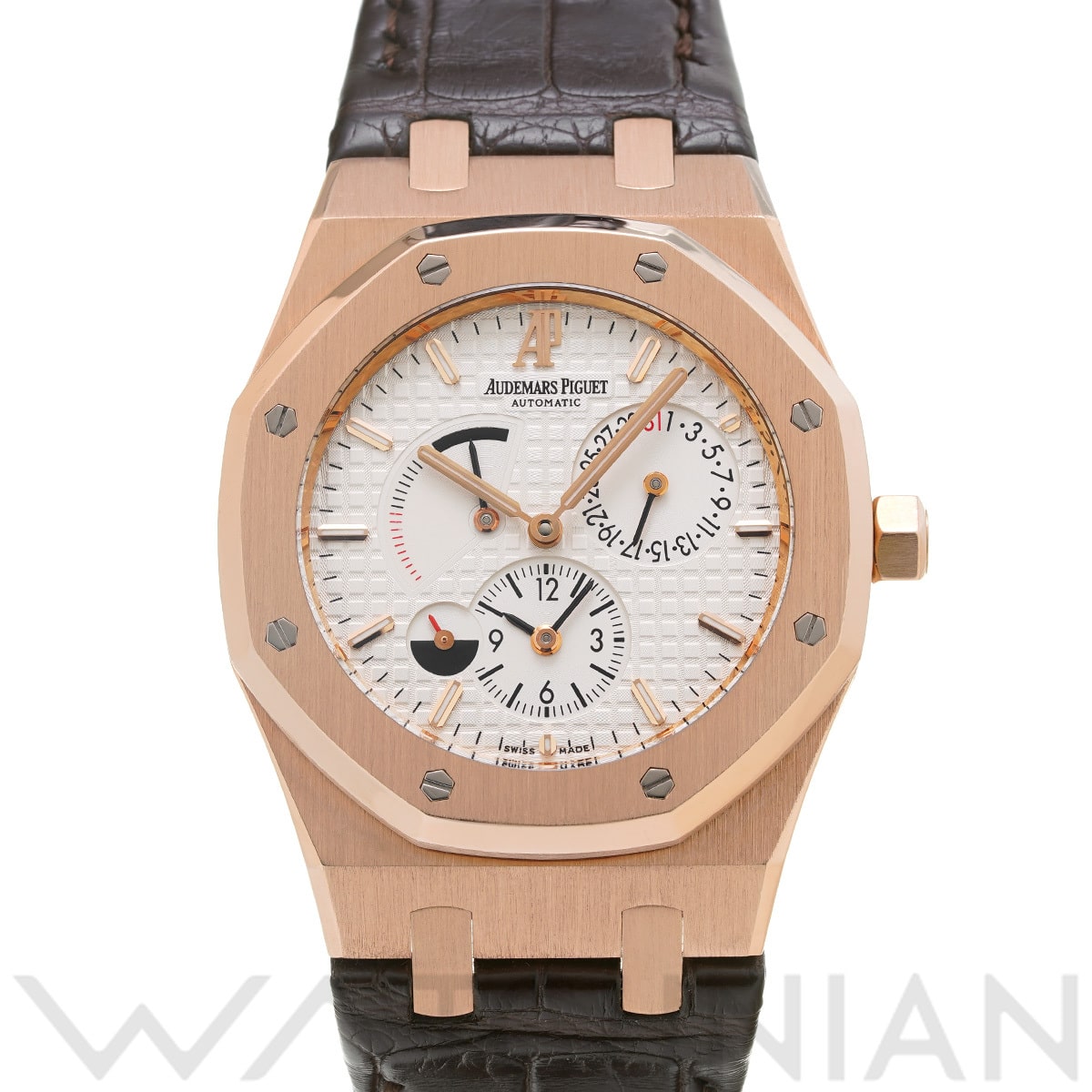 オーデマ ピゲ ロイヤルオーク デュアルタイム 26120OR.OO.D088CR.01 ホワイト メンズ 時計 【中古】【wristwatch】