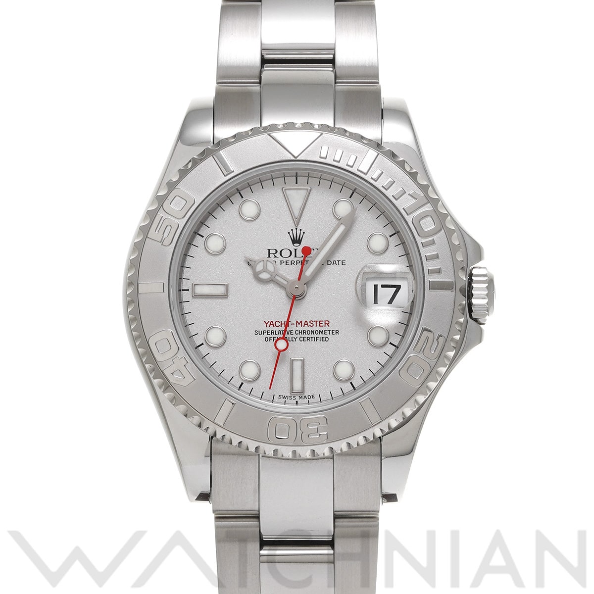 ロレックス ヨットマスター 34 168622 グレー ユニセックス 時計 【中古】【wristwatch】